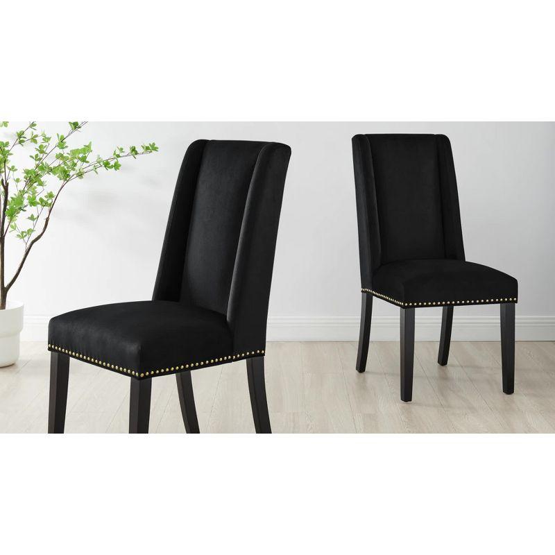 Modway Modway Baron Performance Velvet Dining Chairs - Set of 2