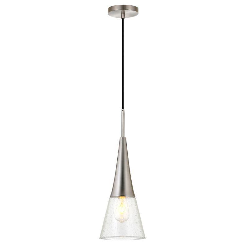 Hampton & Thyme 7.5" Wide Pendant with Glass Shade