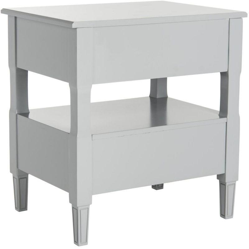 Jenson Night Stand - FOX6277C - Grey - Safavieh Couture
