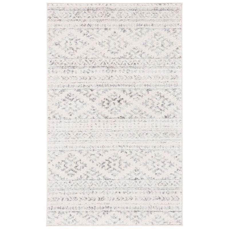 Tulum TUL272 Power Loomed Accent Rug - Ivory/Grey - 2'x5' - Safavieh.