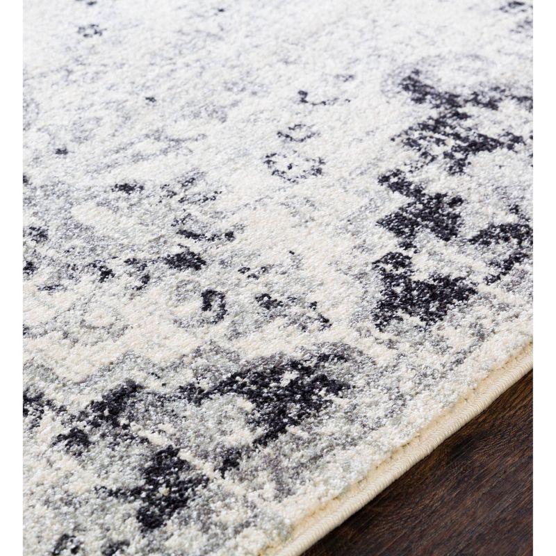 Livabliss 2'x3' Abby Traditional Rugs Cream: Stain & Fade-Resistant, Medium Pile, Indoor, Polypropylene
