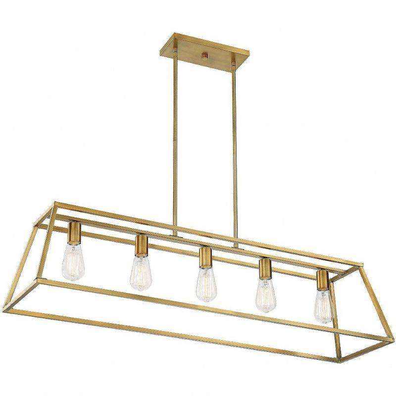 Clare 5 Light Metal Dimmable Kitchen Island Chandelier