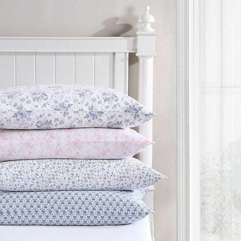 Laura Ashley Laura Ashley Sateen Cotton Printed Sheet Sets