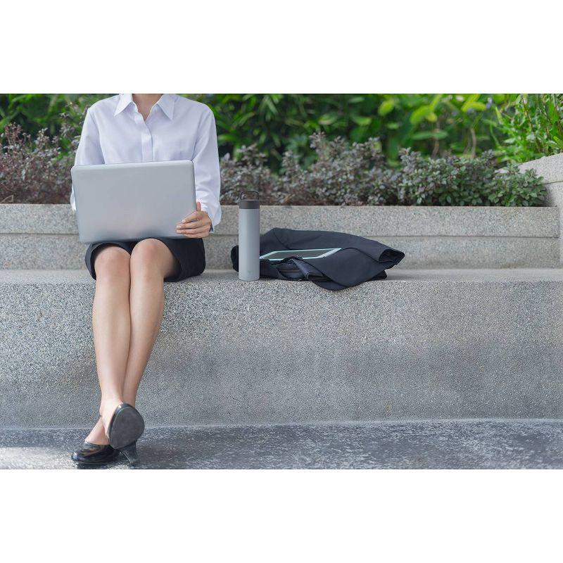 Zojirushi 25oz Stainless Steel Mug Silver: Thermal Travel Cup for Hot & Cold Beverages, Hand Wash, All Ages