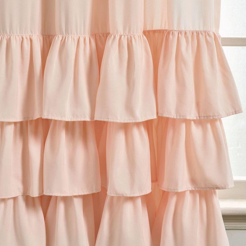 Lush Decor Polyester Sheer Curtain Pair (Set of 2)