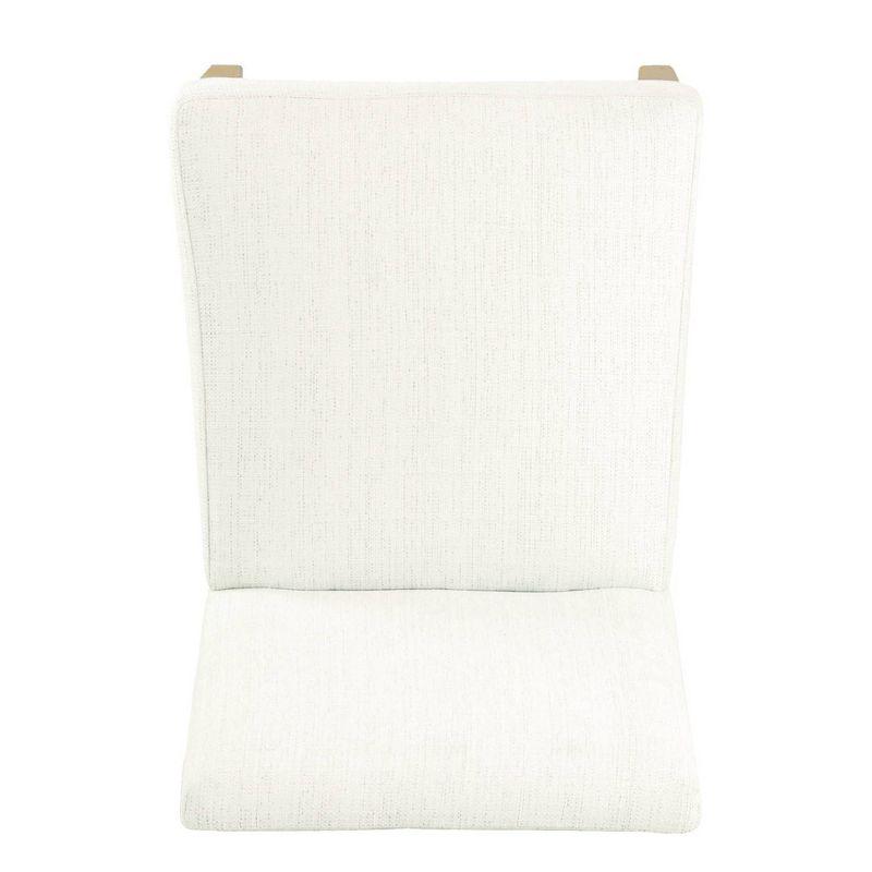 Kolbe Dining Chair Stain Resistant Woven - HomePop: Modern, Easy to Assemble, Polyester Upholstery