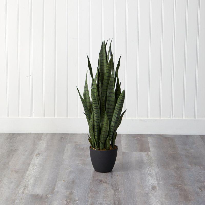 Nearly Natural 38-in Sansevieria Artificial Plant