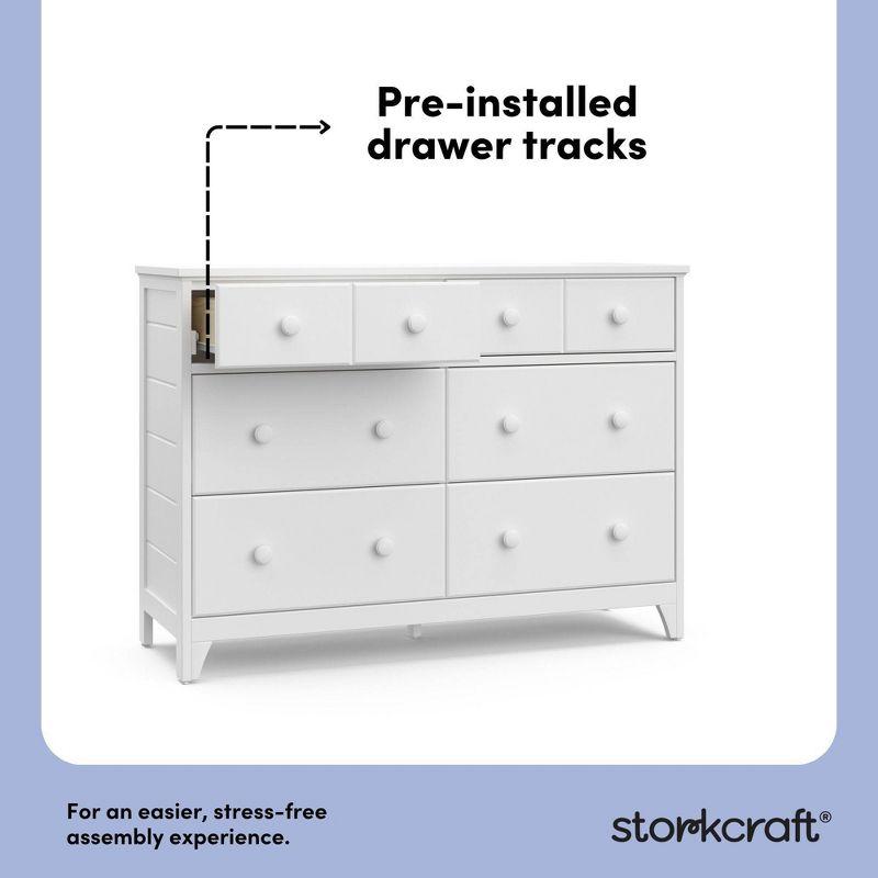 Moss 6 Drawer Double Dresser