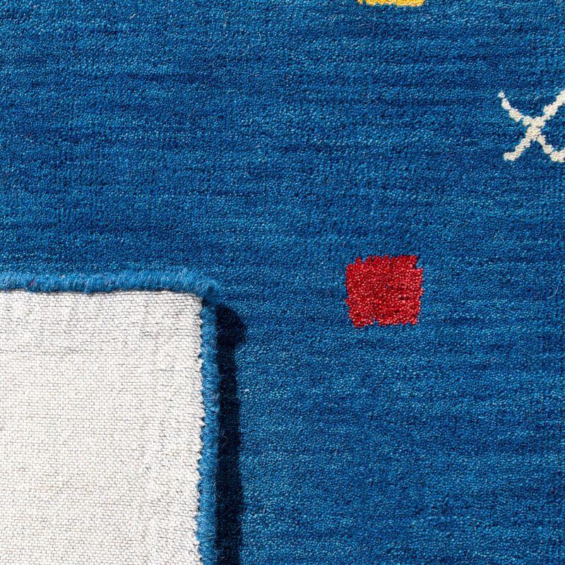 Himalaya HIM563 Handmade Area Rug - 8'x10' - Blue - Safavieh
