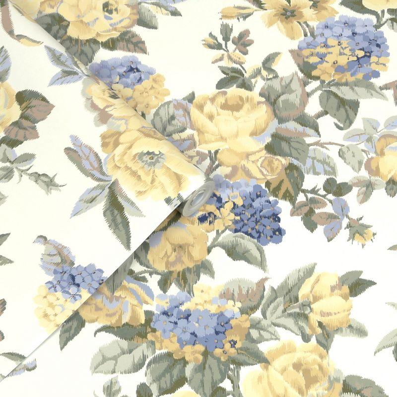 Laura Ashley Pembrey Pale Gold Wallpaper