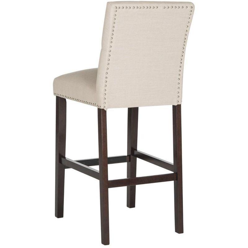 McLoud Upholstered Counter Stool with Solid Wood Frame