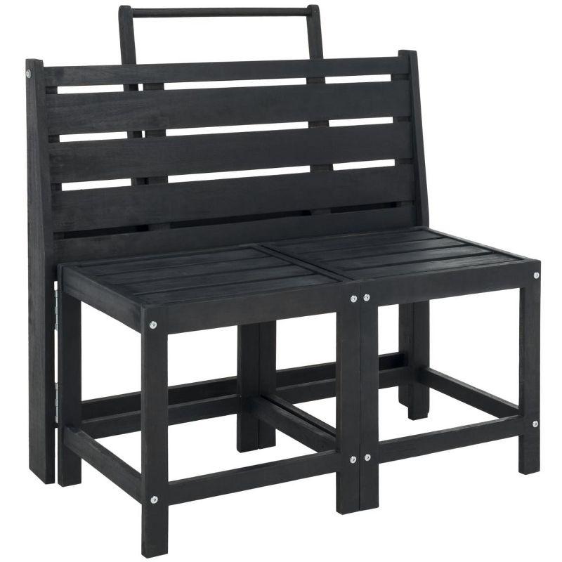 Belamy Transformer Bench - Outdoor - PAT6752 - Dark Slate Gray - Safavieh