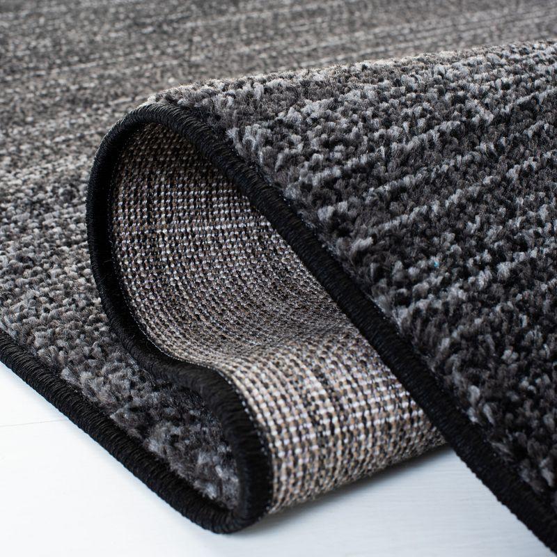 Adirondack ADR183 Machine Made Indoor Area Rug - Black/Gray - 10'x14' - Safavieh