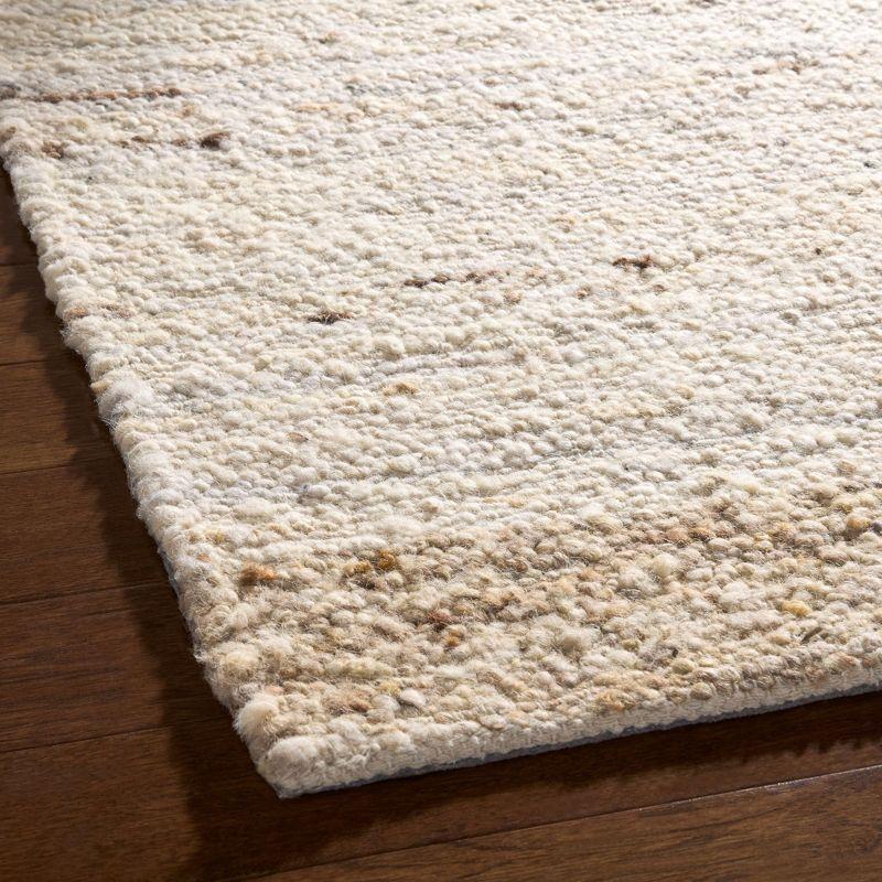 Town & Country Terra Montana Textured Border Handcrafted 100% Wool Area Rug