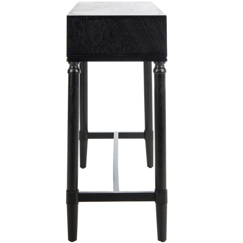 Aliyah 2 Drawer Console Table - CNS5729A - Black - Safavieh