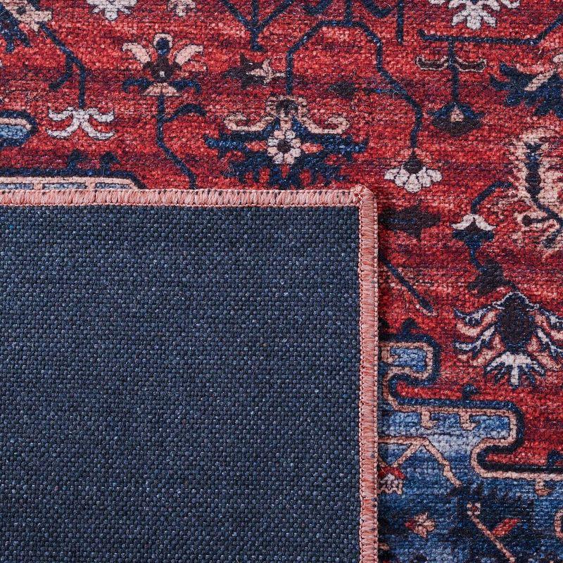 Mistana™ Chenier Oriental Red/Navy Area Rug