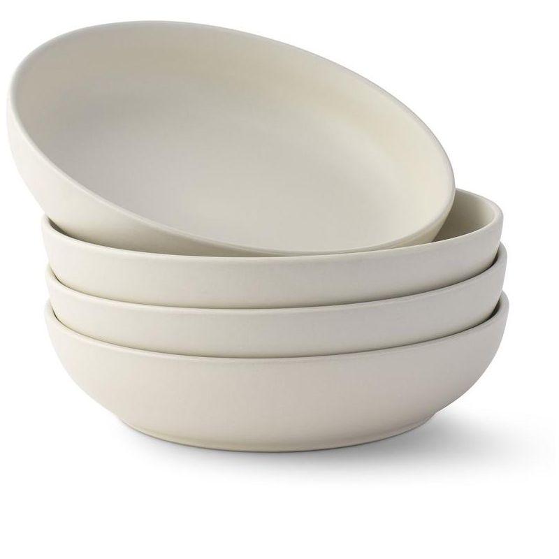 JoyJolt JoyJolt Mesa 4pc Stoneware Pasta Bowl set, 40oz (Set of 4)