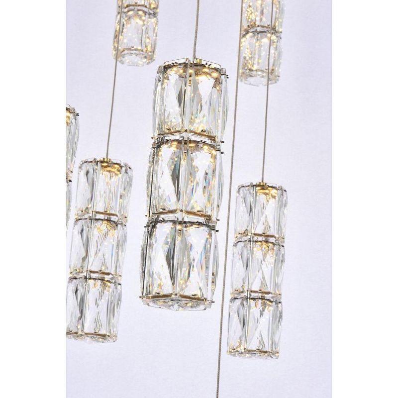 Elegant Lighting Polaris 20 - Light Chandelier in  Gold