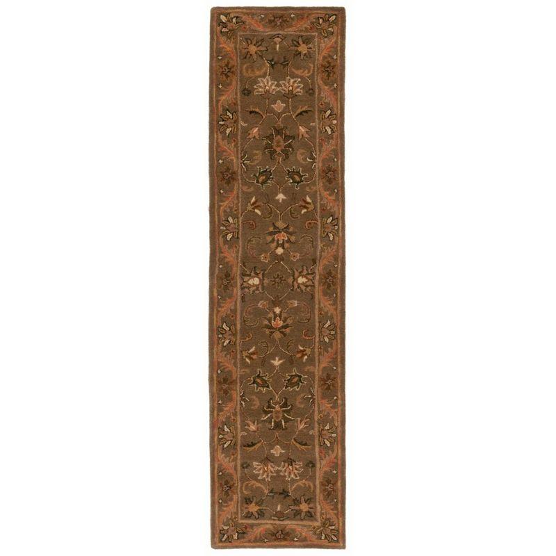 Antiquity AT52 Hand Tufted Indoor Accent Rug - Olive/Gold - 2'3"x4' - Safavieh