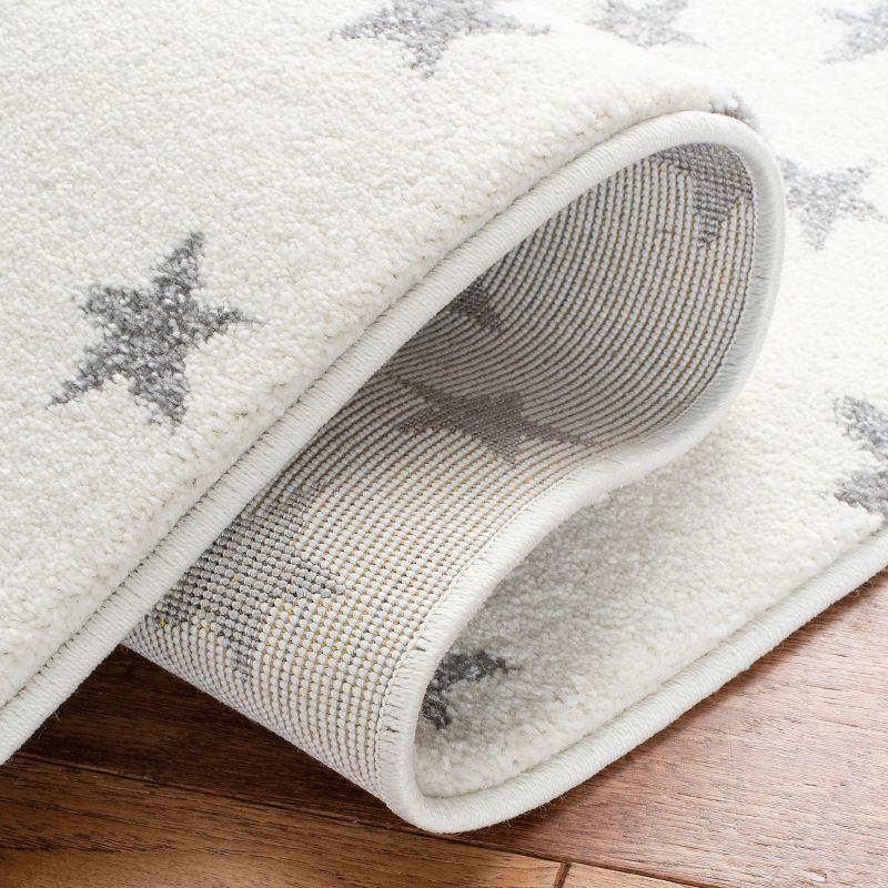 Carousel Kids CRK135 Power Loomed Accent Rug - Ivory/Grey - 2'x3' - Safavieh.