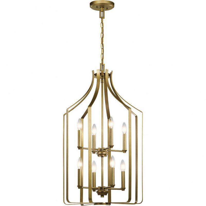 8 - Light Dimmable Geometric Chandelier