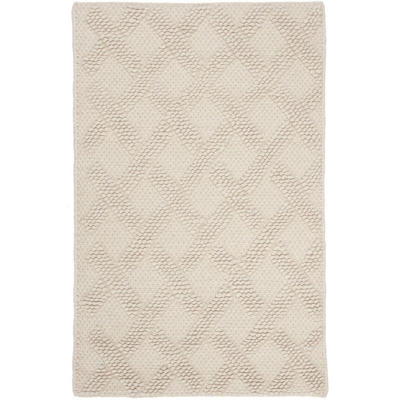 Natura NAT253 Hand Loomed Indoor Accent Rug - Ivory/Beige - 3'x5' - Safavieh