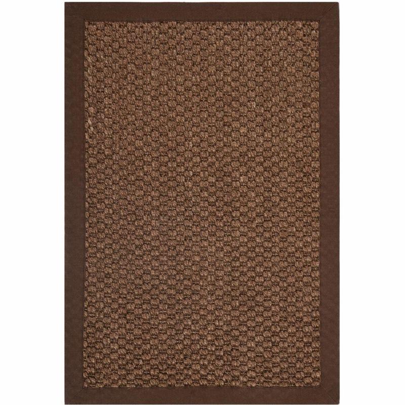 Natural Fiber NF525 Power Loomed Indoor Accent Rug - Chocolate - 2'x3' - Safavieh.