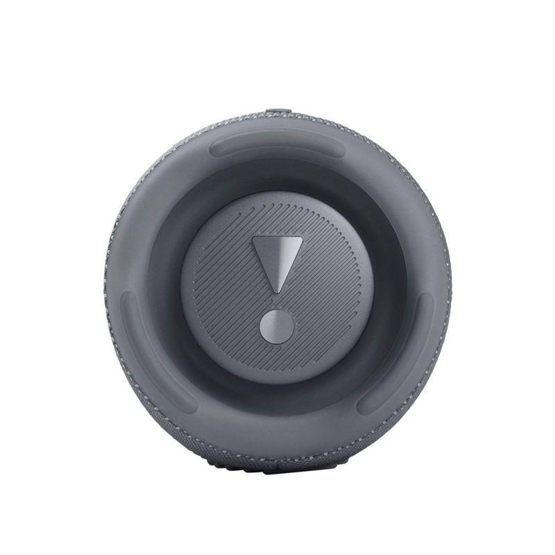 Gray Portable Waterproof Bluetooth Outdoor Speaker with Powerbank