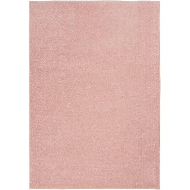 Nourison Essentials 5' x 7' Pink Indoor/Outdoor Rug