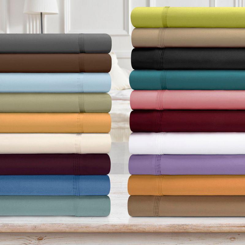 Luxury Egyptian-Quality Cotton 650 Thread Count Sateen Sheet Set