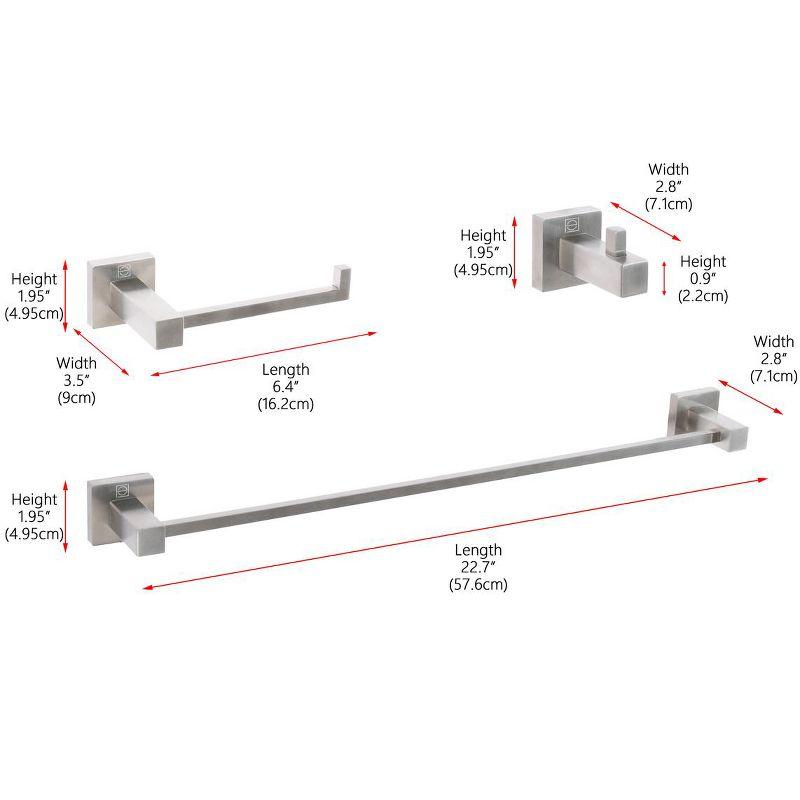 Isla 3 - Piece Bathroom Hardware Set