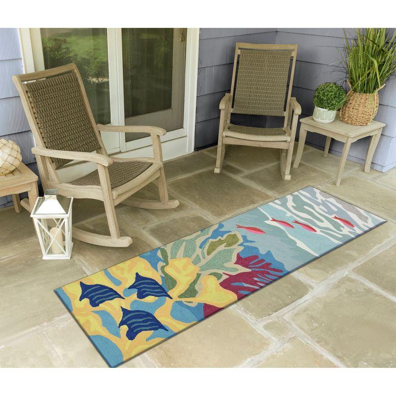 Liora Manne Ravella Coastal Indoor/Outdoor Rug..