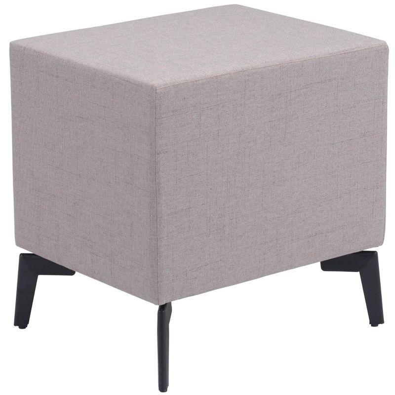 Zuo Halle Side Table Gray