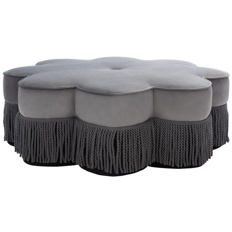 Tanith Flower Ottoman  - Safavieh