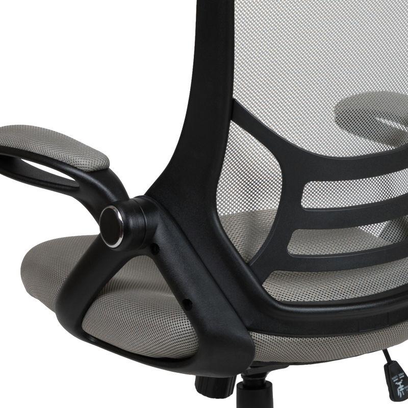 Flash Furniture High Back Mesh Ergonomic Swivel Office Chair with Flip-up Arms