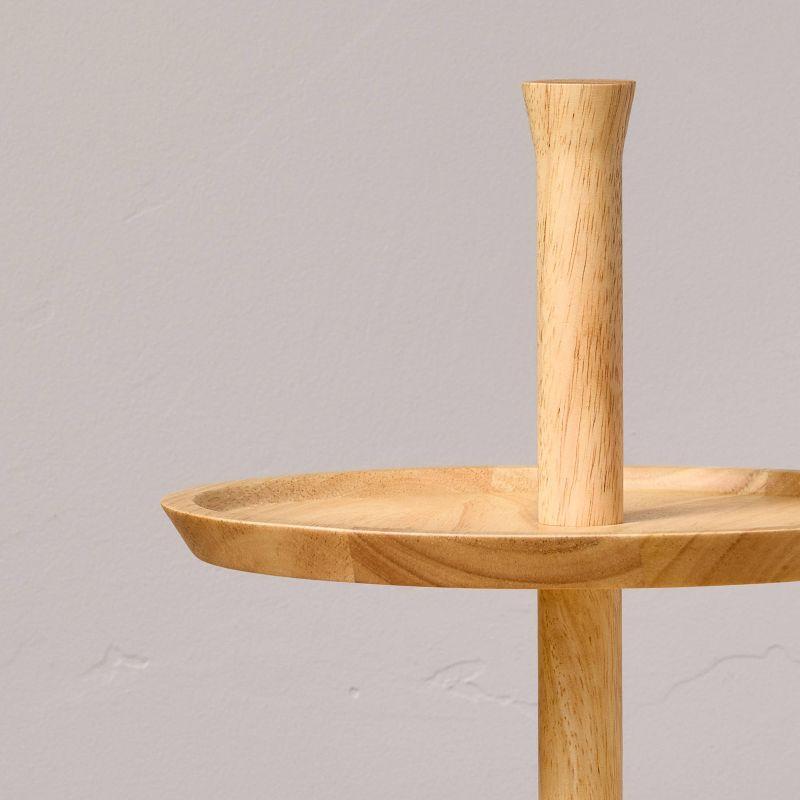 2-Tier Rubberwood Serving Tray - Hearth & Hand™ with Magnolia