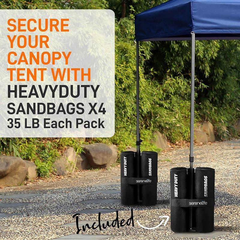 Navy Blue 10 Ft. x 10 Ft. Steel Pop-Up Canopy Tent