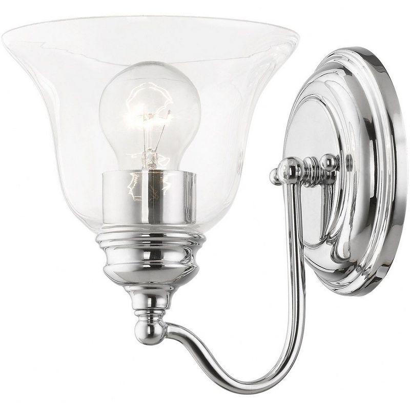 Livex Lighting Moreland 1 - Light Vanity in  Polished Chrome