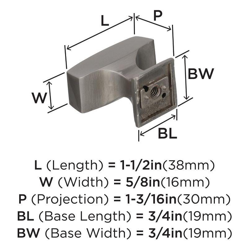 Mulholland 1 1/2" Length Bar Knob