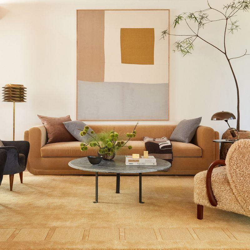 Milchan High-Low Wool-Blend Area Rug