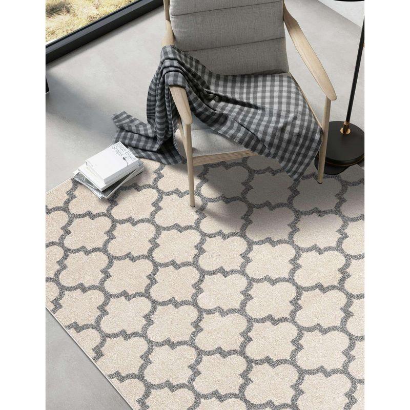 Unique Loom Trellis Philadelphia Area Rug