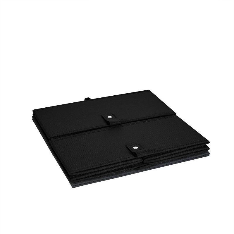 RiverRidge Home RiverRidge Kids 2pc 5" Fabric Collapsible Storage Cube Organizers for Playroom Organization (Set of 2)