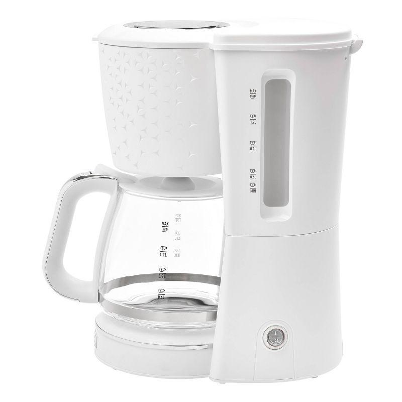 HADEN Starbeck White Drip Coffee Maker