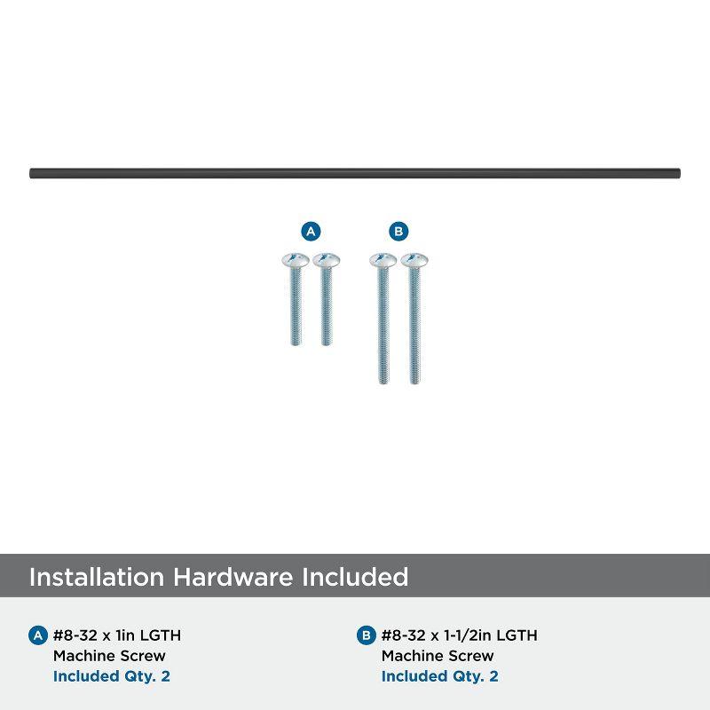 Bar Pulls 25-3/16 inch (640mm) Center-to-Center