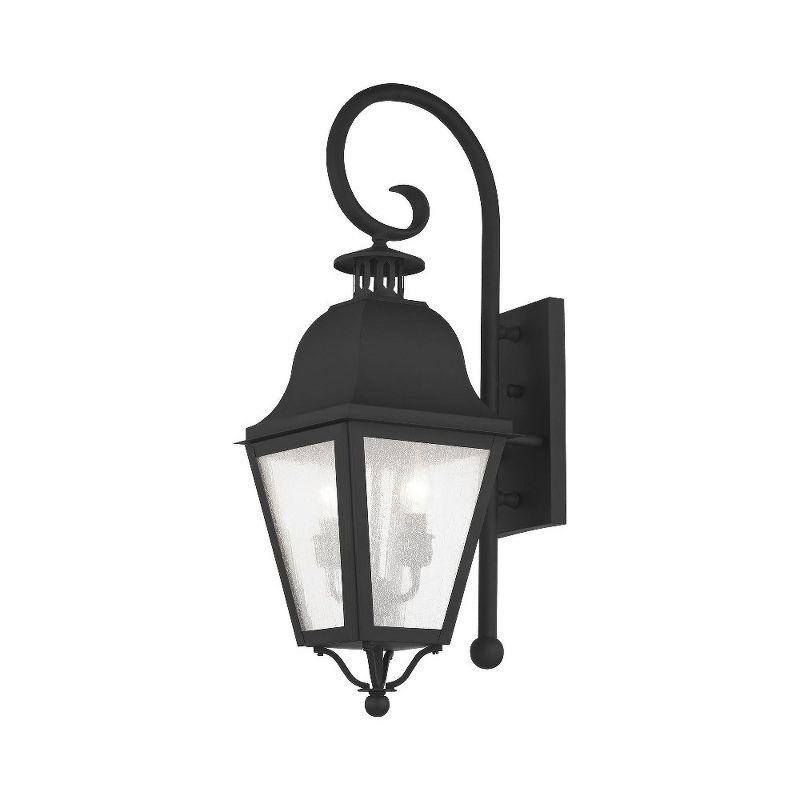 Livex Lighting Amwell 2 - Light Wall Light in  Black