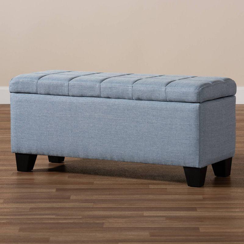 Fera Storage Ottoman - Baxton Studio