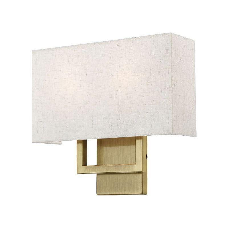Livex Lighting Pierson 2 - Light Wall Light in  Antique Brass