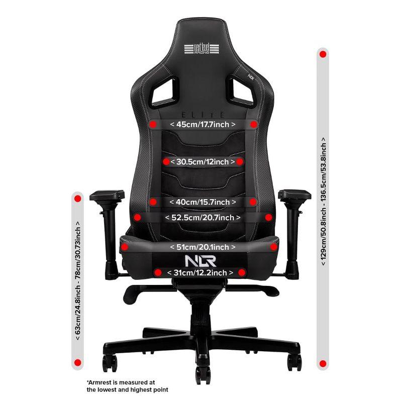Next Level Racing Elite Gaming Chair - Leather & Suede Edition - Model NLRG005_3