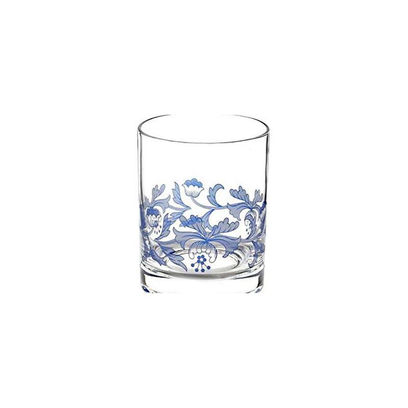 Spode Blue Italian Double Old Fashioned Glasses