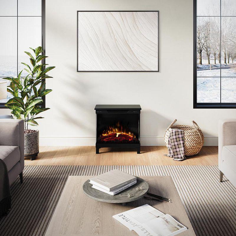 Modern Ember Skyline Smart 3-SidedElectric Fireplace Stove Heater